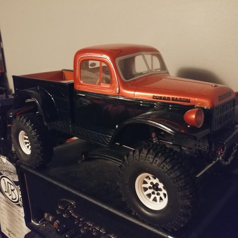 rc power wagon body