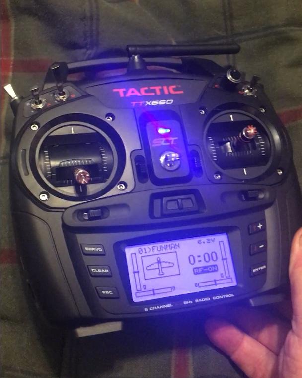 tactic rc transmitter
