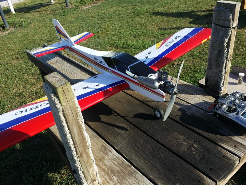 sonic rc plane