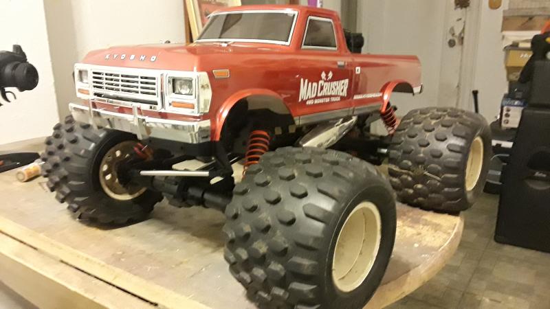 kyosho mad crusher ve upgrades