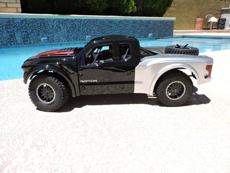 losi baja rey ford raptor body