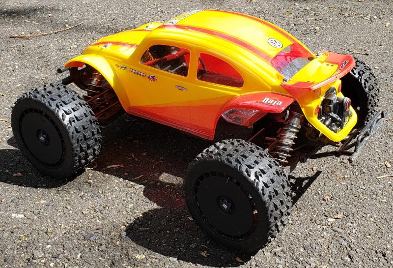 traxxas slash bug body