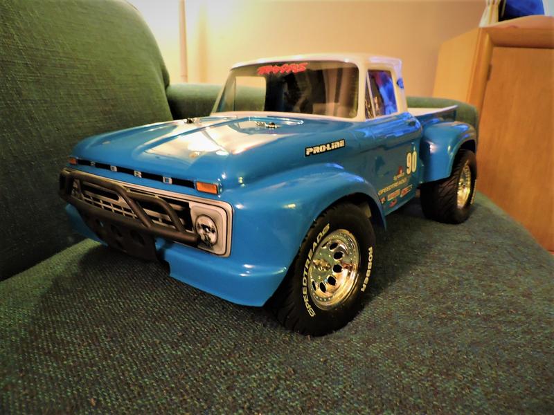 traxxas slash f100 body