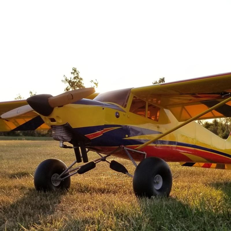 timber 110 rc plane