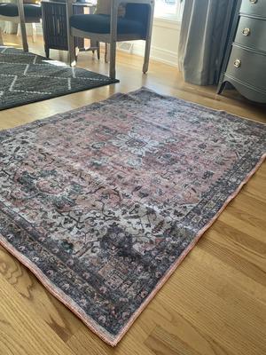 Global Rug Designs Riley Washable Rug RWR189 Area Rug - Macy's