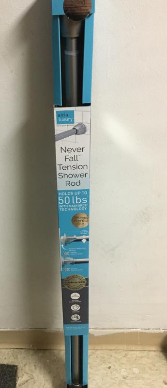 New shower rod