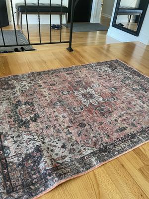 Global Rug Designs Riley Washable Rug RWR189 Area Rug - Macy's