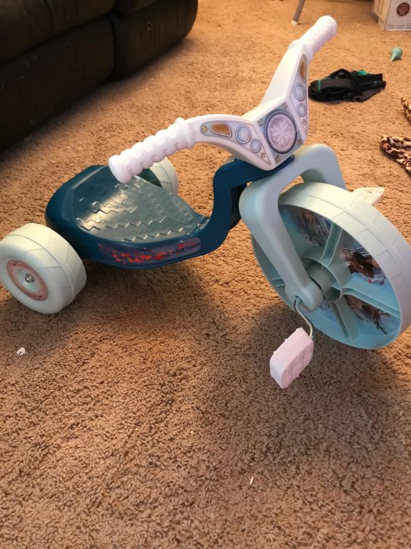 Frozen big best sale wheel tricycle