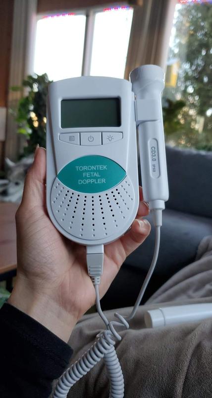 Uten Doppler Foetal Grossesse Ecoute Bébé Moniteur Foetal Coeur Appareil  Doppler pour Écouter Rythme Fréquence Battement Cardiaque du F¿tal Bébé avec  Écran LCD rétro-éclairé + Gel + Batterie