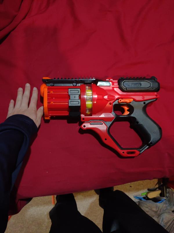 ナーフRIVAL 1500 エアソフトガン 赤黒 ナーフRIVAL 1500 エアソフトガン 赤黒 Nerf Rival Roundhouse