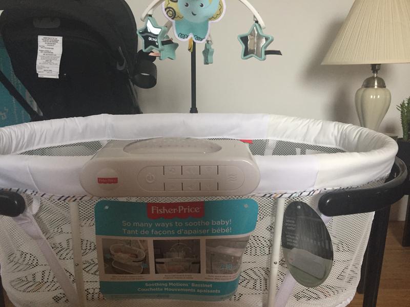 Soothing motions bassinet canada on sale