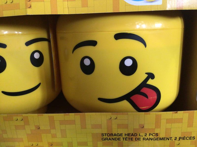 Lego storage head online home bargains