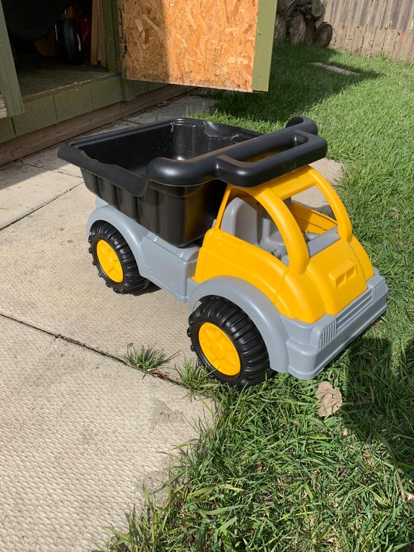 American plastic toys store gigantic dump truck