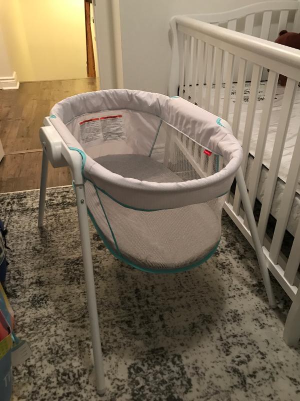 Fisher price bassinet stow n go best sale