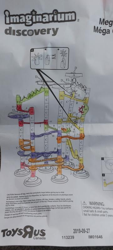 Imagination discovery cheap marble run