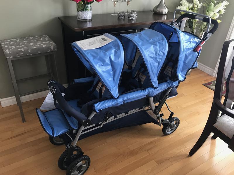 Child craft 2025 triple stroller