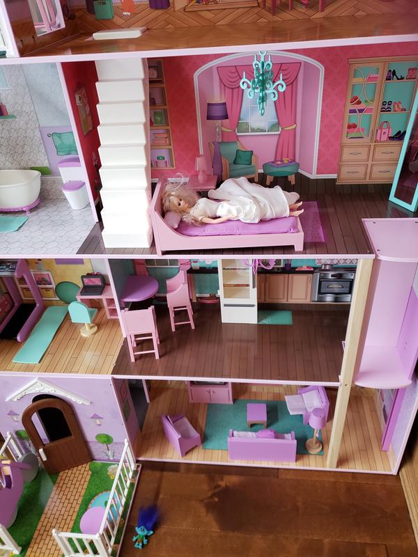 grand holiday villa dollhouse