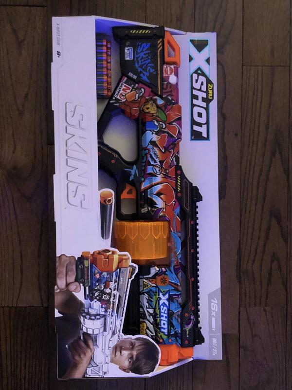 Zuru X-Shot Skins Last Stand Dart Blaster - Graffiti (16 Darts 