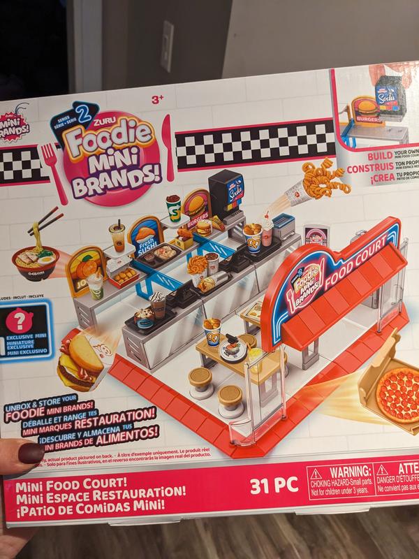 Foodie Mini Brands Series 1 Food Court Playset with 1 Exclusive
