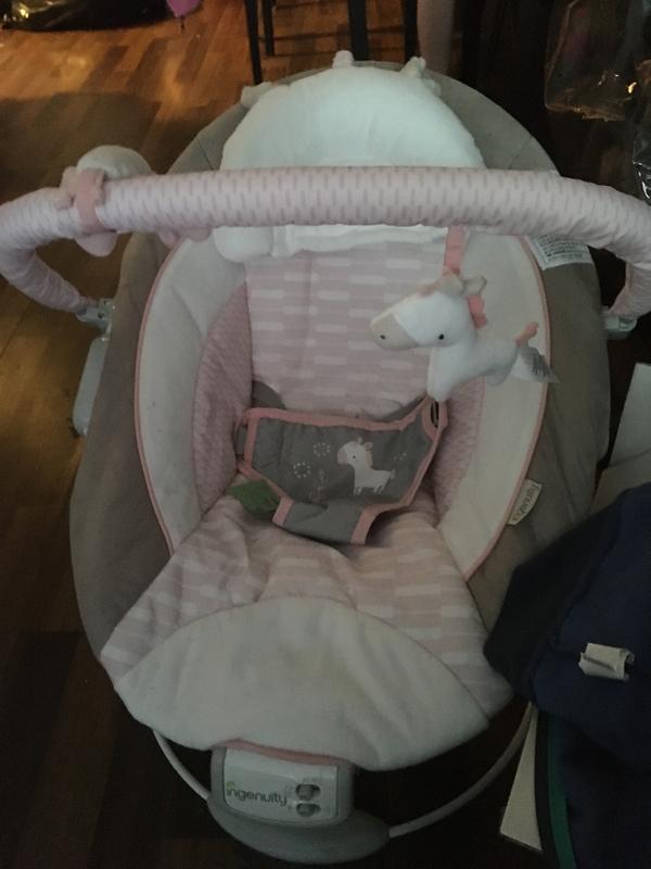 unicorn baby bouncer