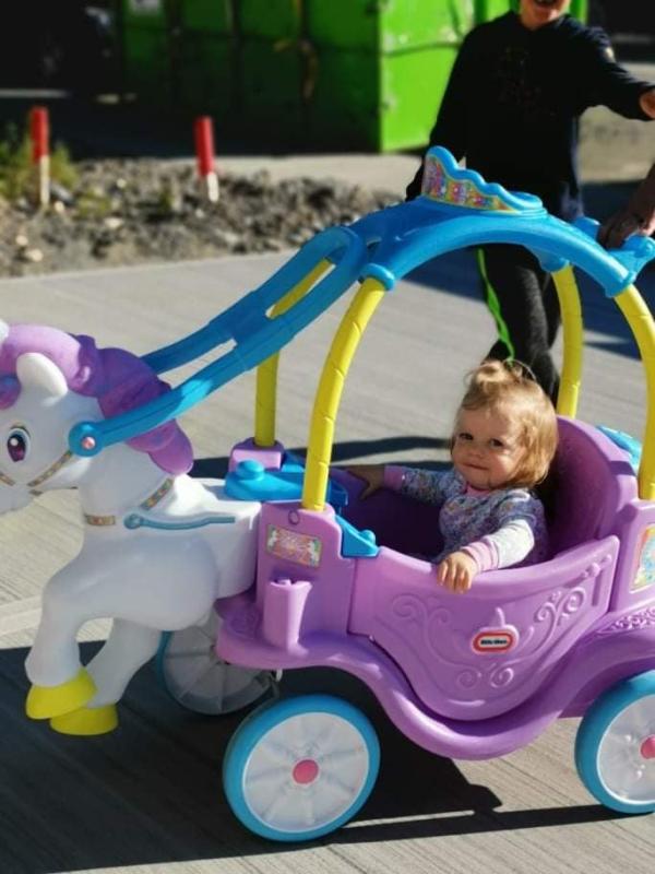 Little tikes unicorn and best sale carriage very