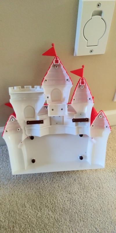 super mario mushroom kingdom castle playset
