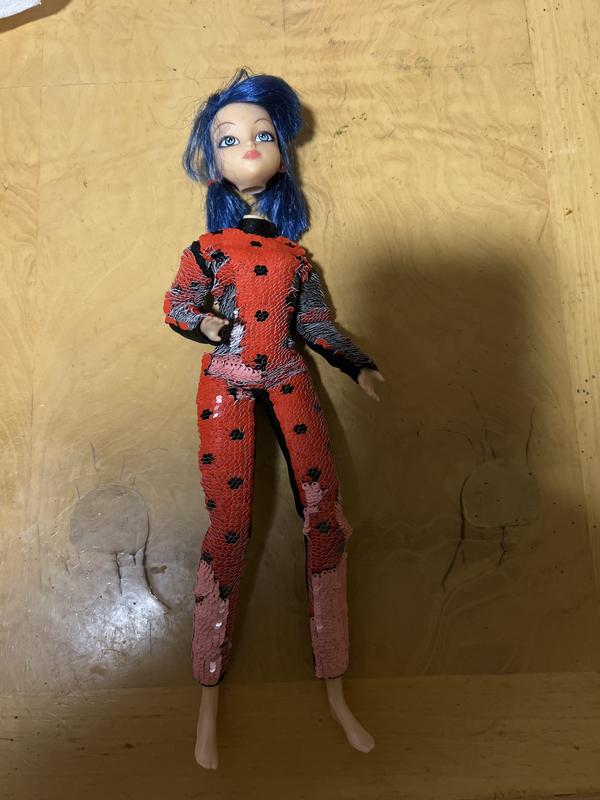 Miraculous Fashion Flip Ladybu Doll Playset, 2 Pieces, Assembled 12 inch