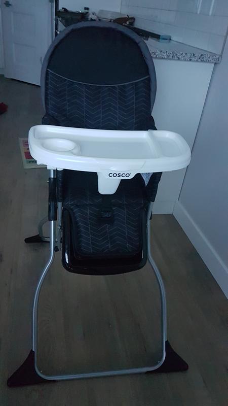Cosco Simple Fold High Chair Black Arrow Babies R Us Canada