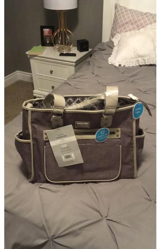 Carter's city tote diaper hot sale bag