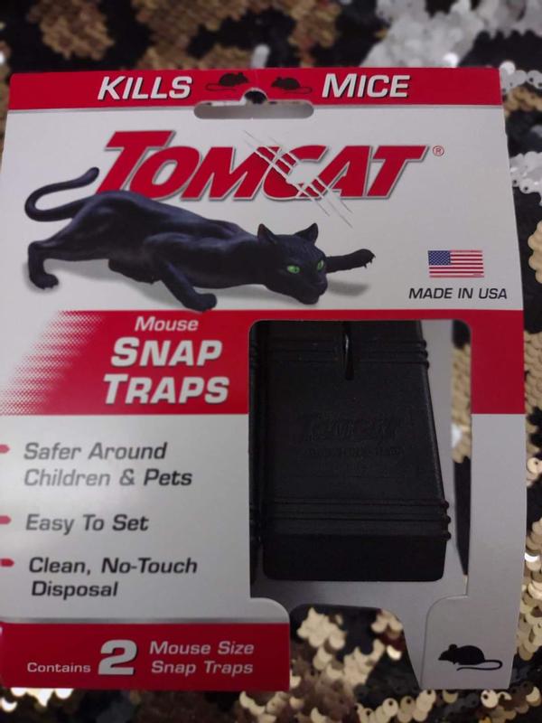 Tomcat 33536 Heavy Duty Mouse Trap (2/Package)