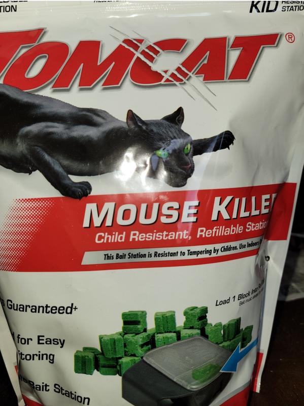 Tomcat® Mouse Killer(e) Child Resistant, Refillable Station