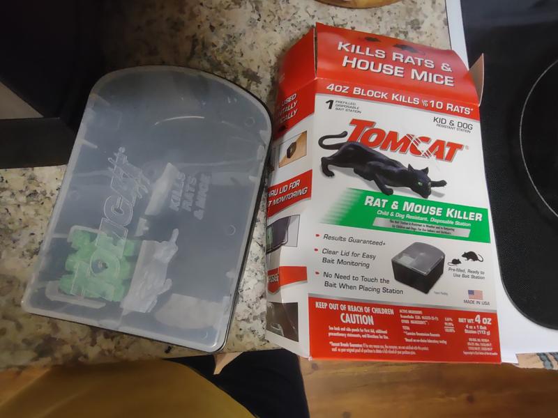 The Style of Your Life TOMCAT Disposable Bait Station Mouse Killer