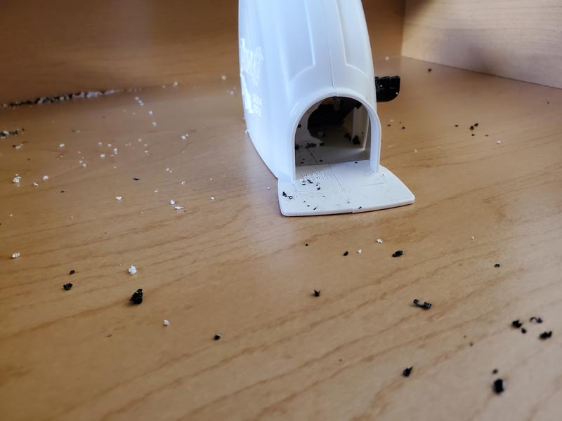 Mouse chewed through trap