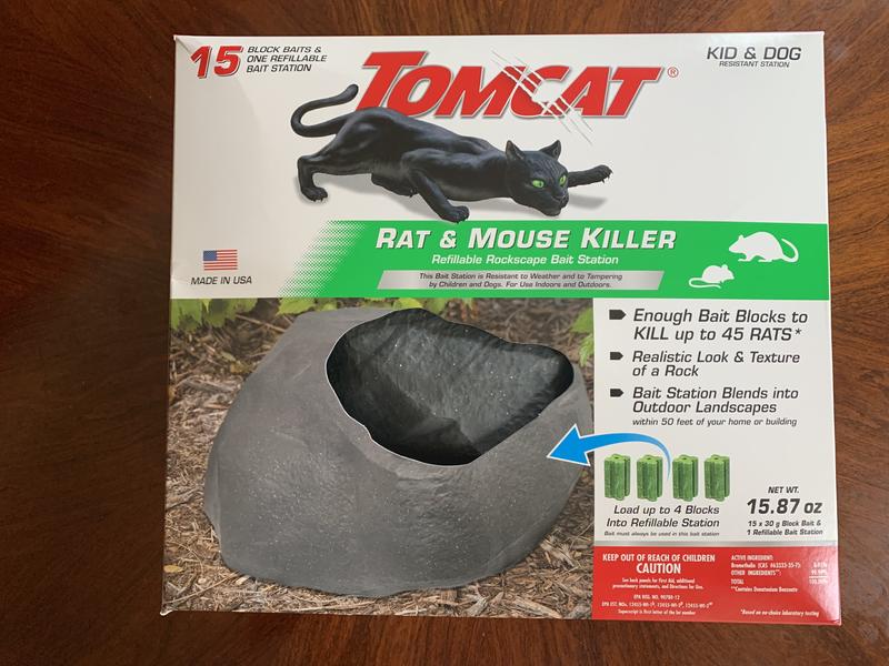 Tomcat Rat & Mouse Killer Rockscape Bait Station
