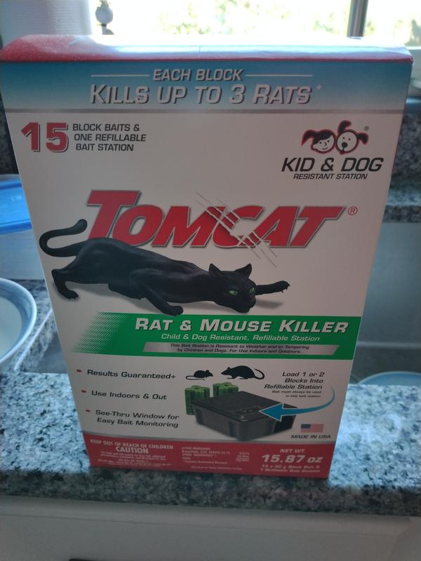 Tomcat Rat Killer II Refillable Bait Station