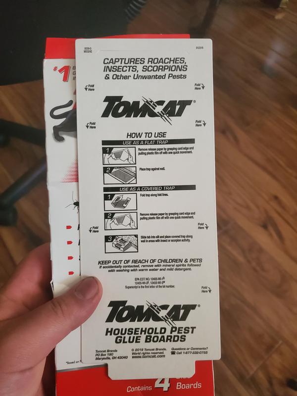 Tomcat® Household Pest Glue Boards 4pk