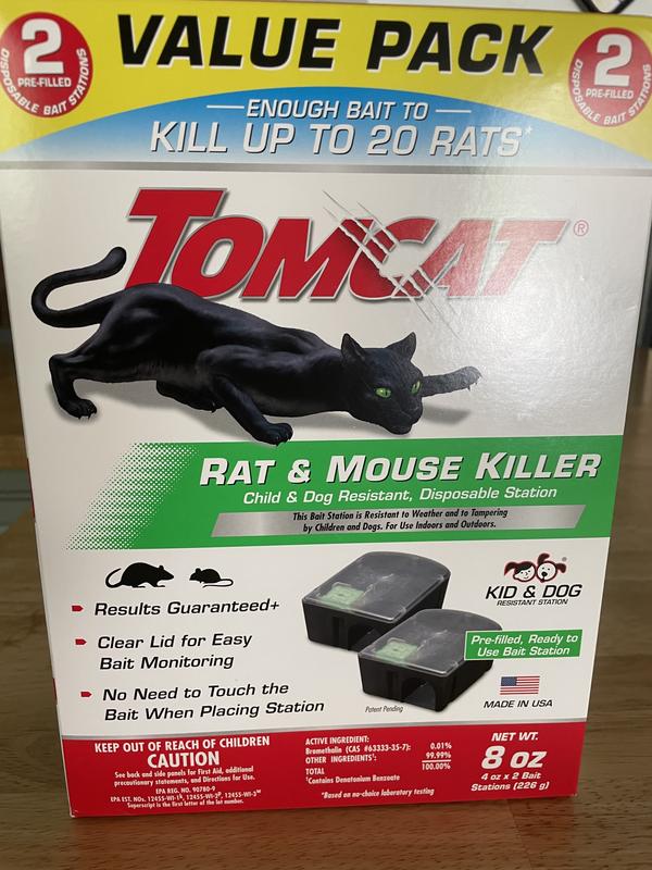 How To Use Tomcat Disposable Rat And Mouse Bait Stations