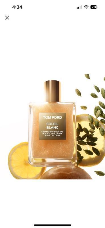 Tom ford shimmering discount body oil ingredients