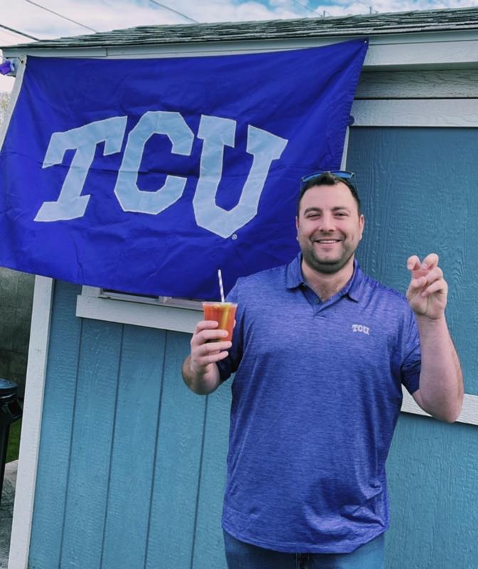 Customer photo for "TCU Collegiate Shirt"