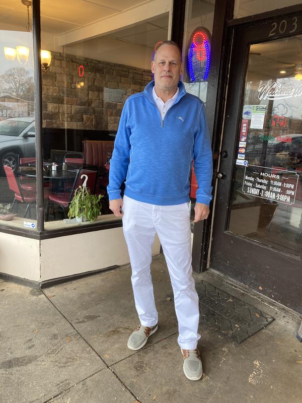Customer photo for "MOST COMFORTABLE AND BEST QUALITY CHINOS EVER MADE"