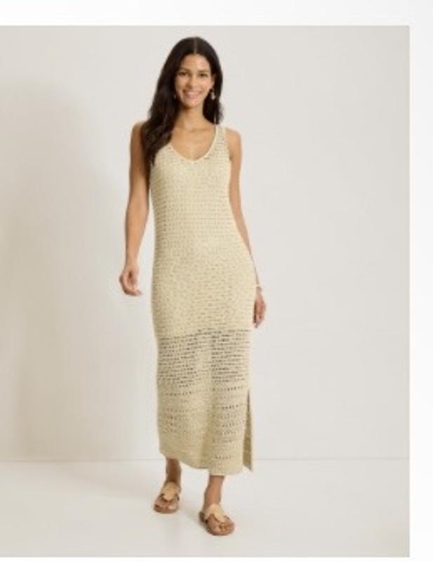 knee length dresses for ladies Poppy Delevingne Black Crochet Olympia Midi Dress main image 0