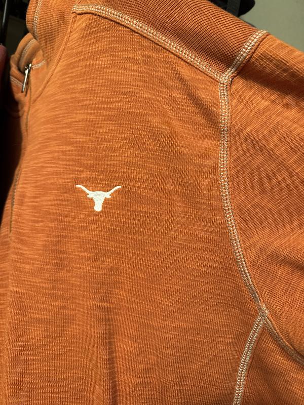 True to size, true to the logo. Love our Tommy Bahama shirts!