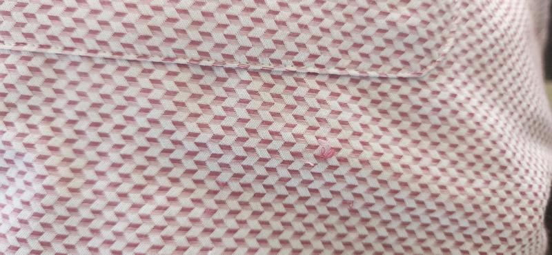 Customer photo for "Excellent fit but the material balls up"
