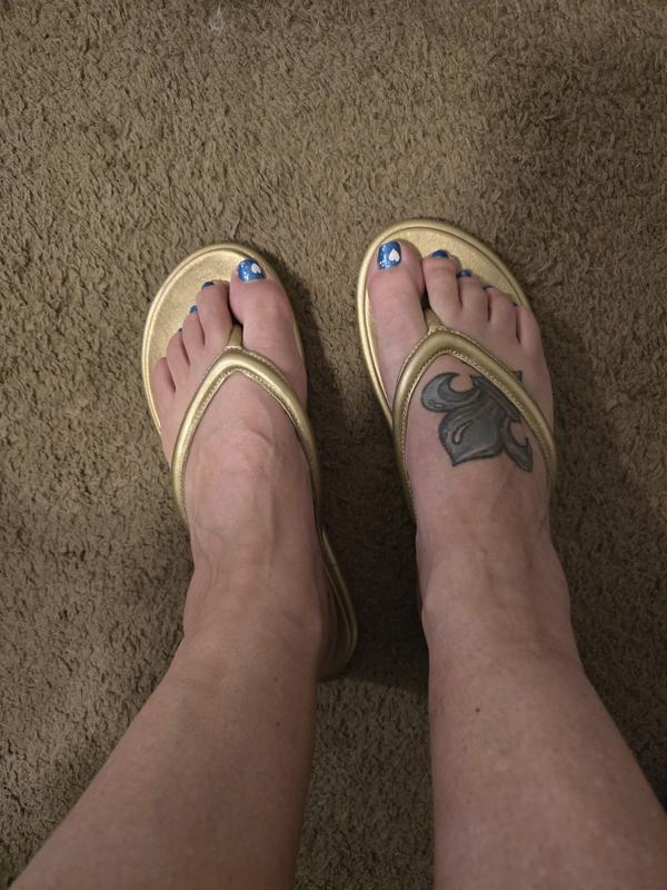 Customer photo for "Perfect summer sandals"