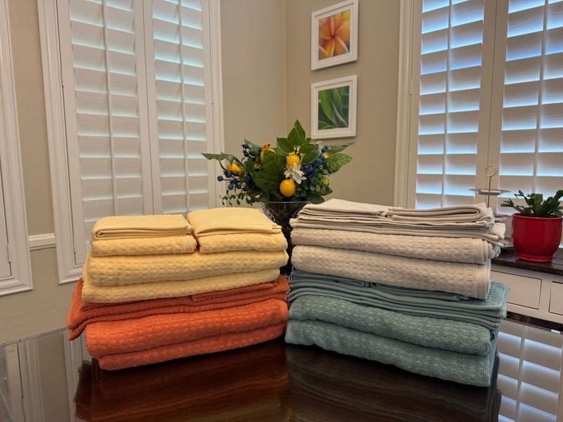Beautiful Soft Tropical Towel Colors