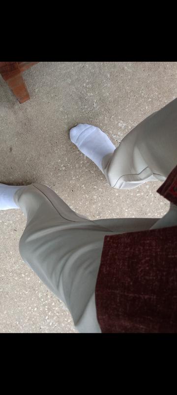 Customer photo for "Most comfortable and nice pants I've ever bought!"