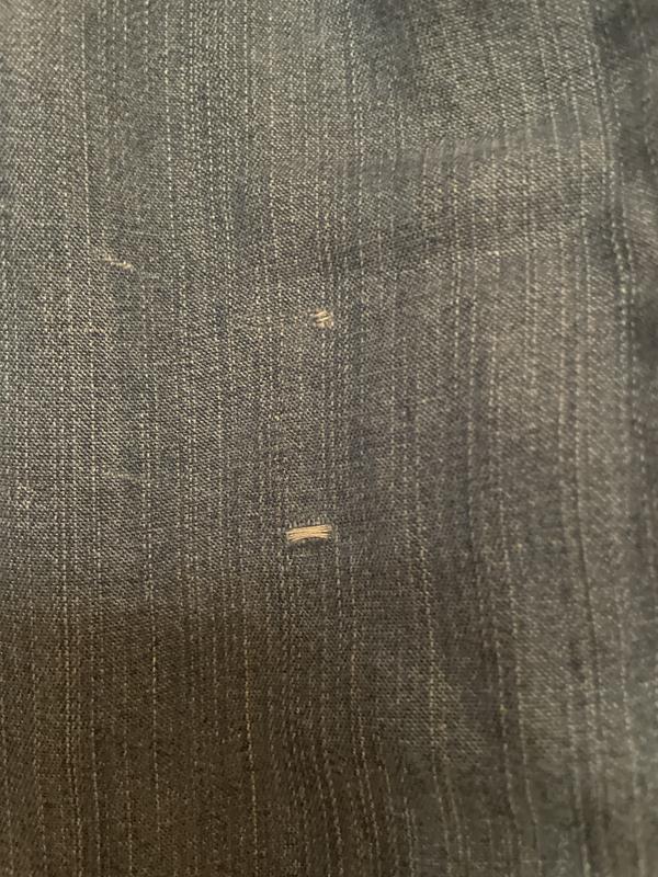 Customer photo for "Great jacket, poor fabric quality"