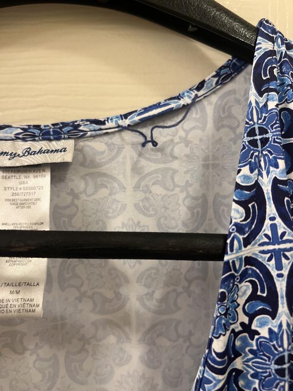 stitching coming out on neckline