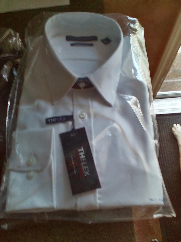 My hubby's new shirt