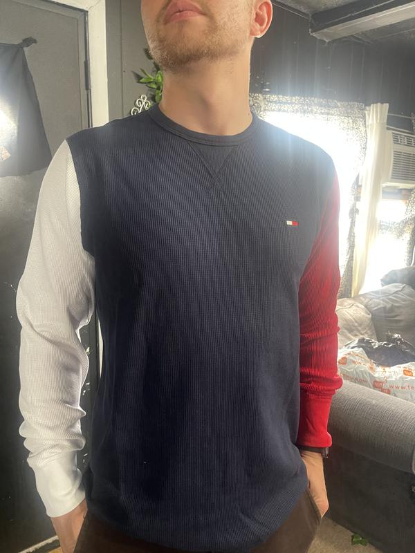 Shirt on, nice fit